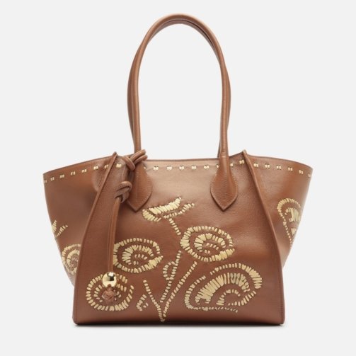 Alba Large Leather Tote Bag