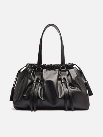Capri Large Leather Shoulder Bag
