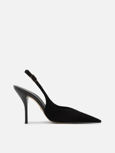 Catherine High Stiletto Leather Pump