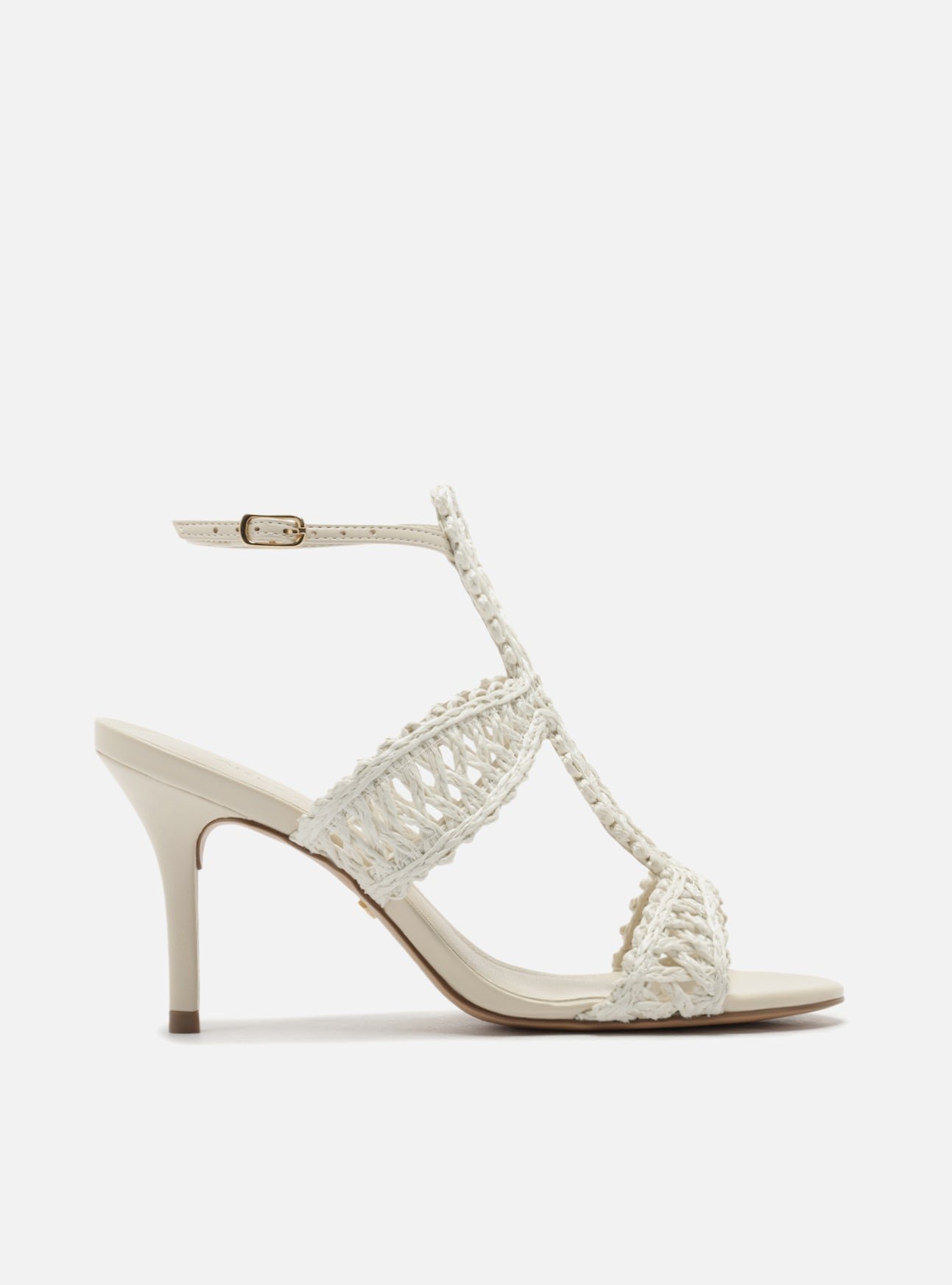 Ciara High Stiletto Fabric Sandal