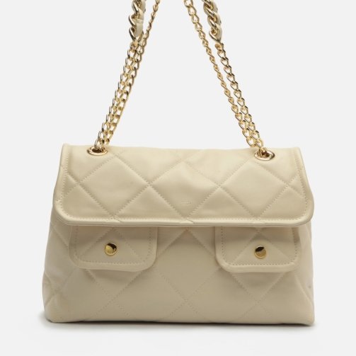 Diana Large Leather Shoulder Bag