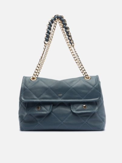 Diana Large Leather Shoulder Bag