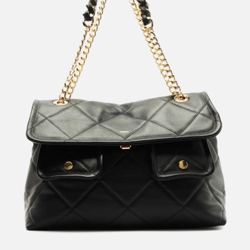 Diana Large Leather Shoulder Bag