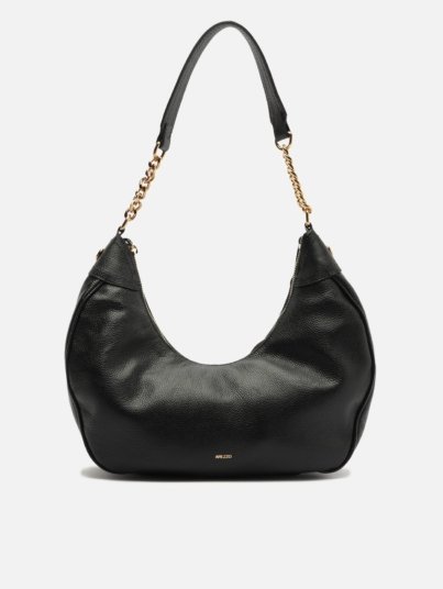 Elena Large Leather Hobo Bag