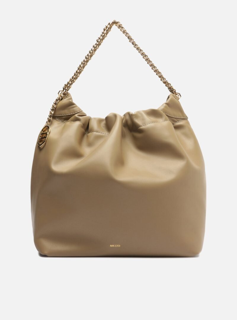 Elizabeth Medium Leather Bucket Bag