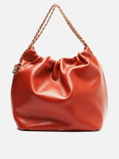 Elizabeth Medium Leather Bucket Bag