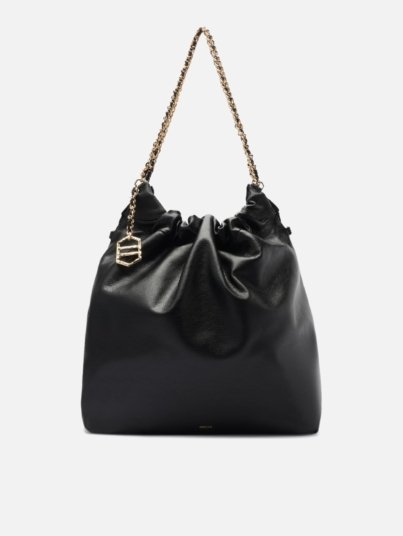 Elizabeth Medium Leather Bucket Bag