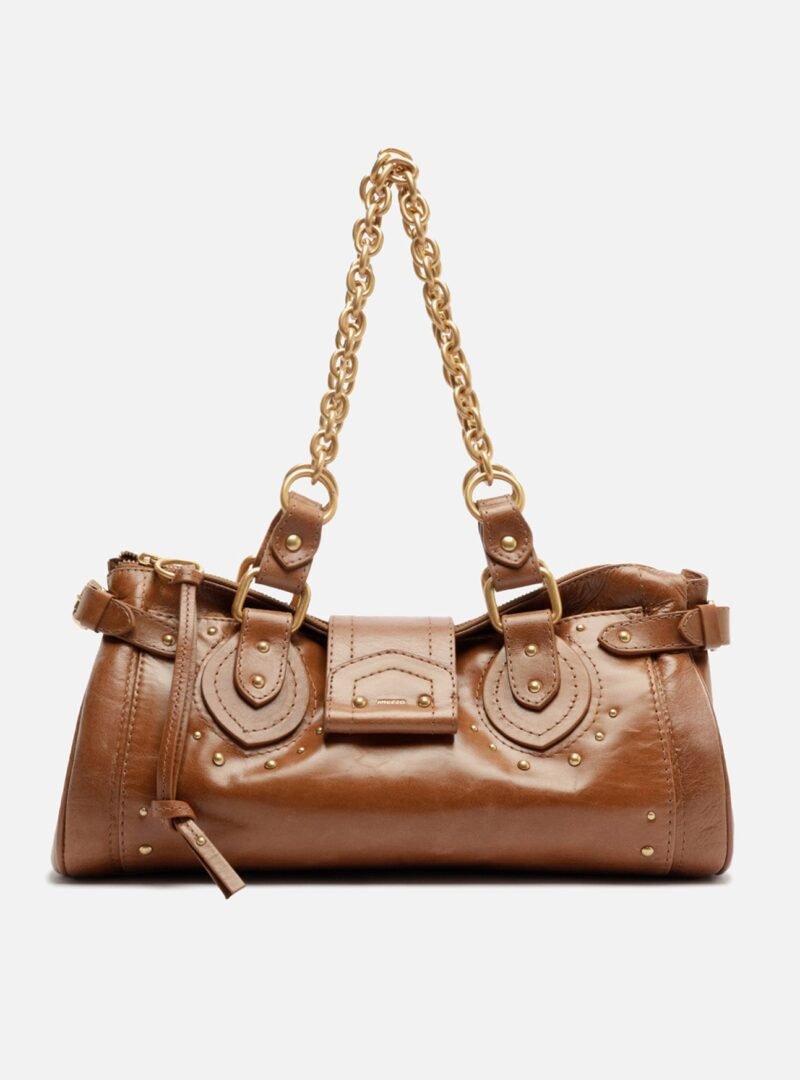 Gio Large Leather Shoulder Bag