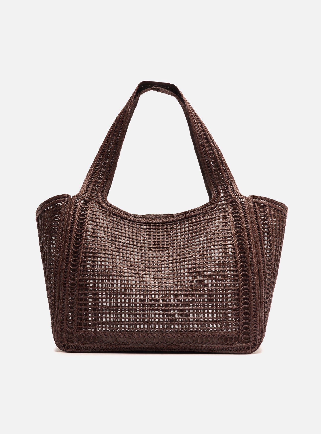 Isla Large Embroidery Shopping Bag