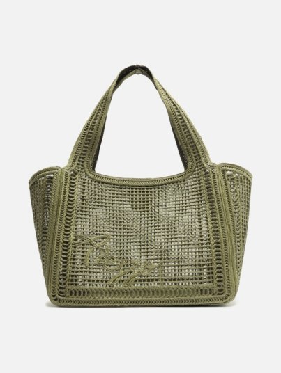 Isla Large Embroidery Shopping Bag