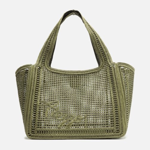 Isla Large Embroidery Shopping Bag