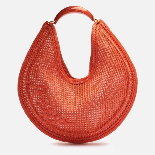 Isla Large Embroidery Shopping Bag