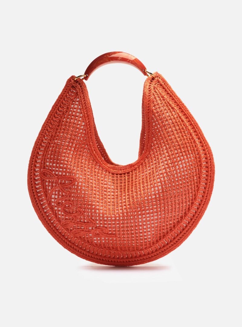 Isla Large Embroidery Shopping Bag