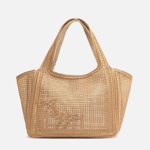 Isla Large Embroidery Shopping Bag