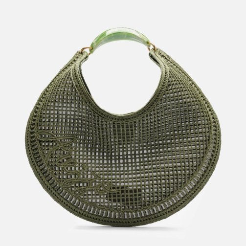 Isla Large Embroidery Shopping Bag