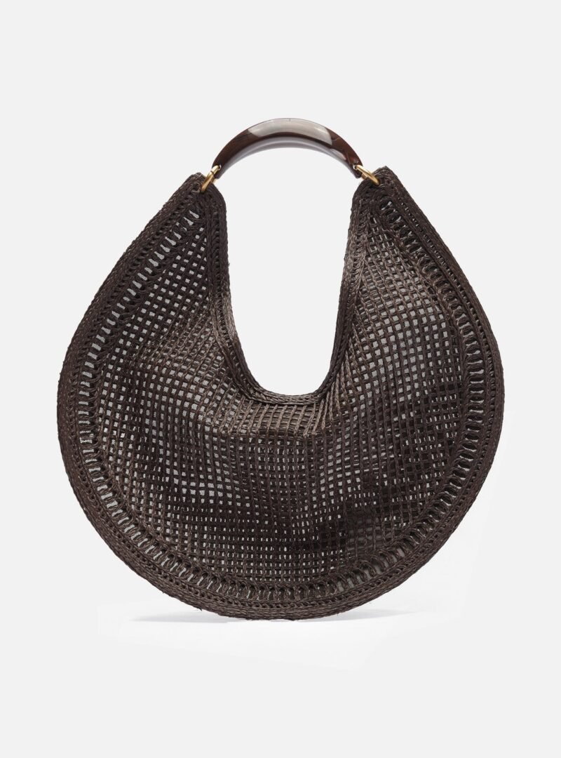 Isla Large Embroidery Shopping Bag