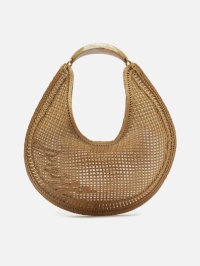 Isla Large Embroidery Shopping Bag