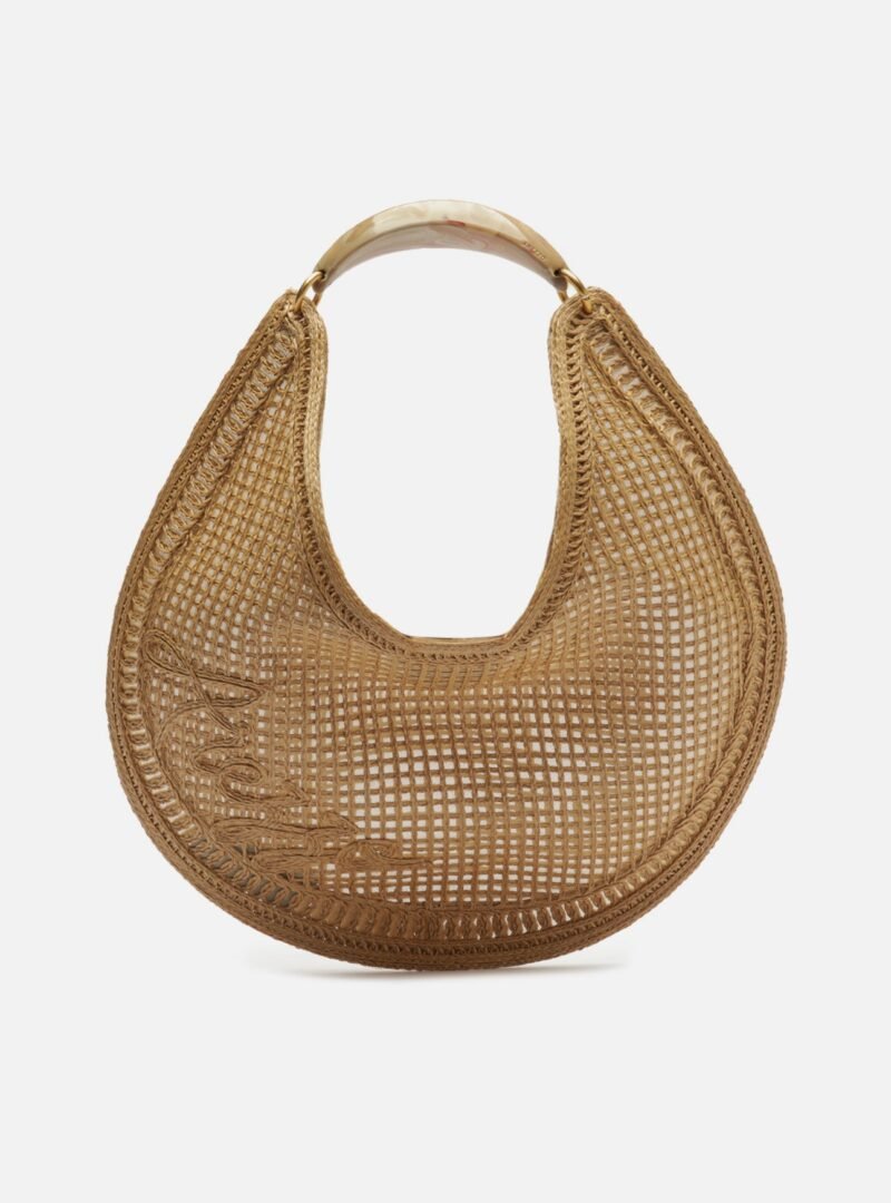 Isla Large Embroidery Shopping Bag