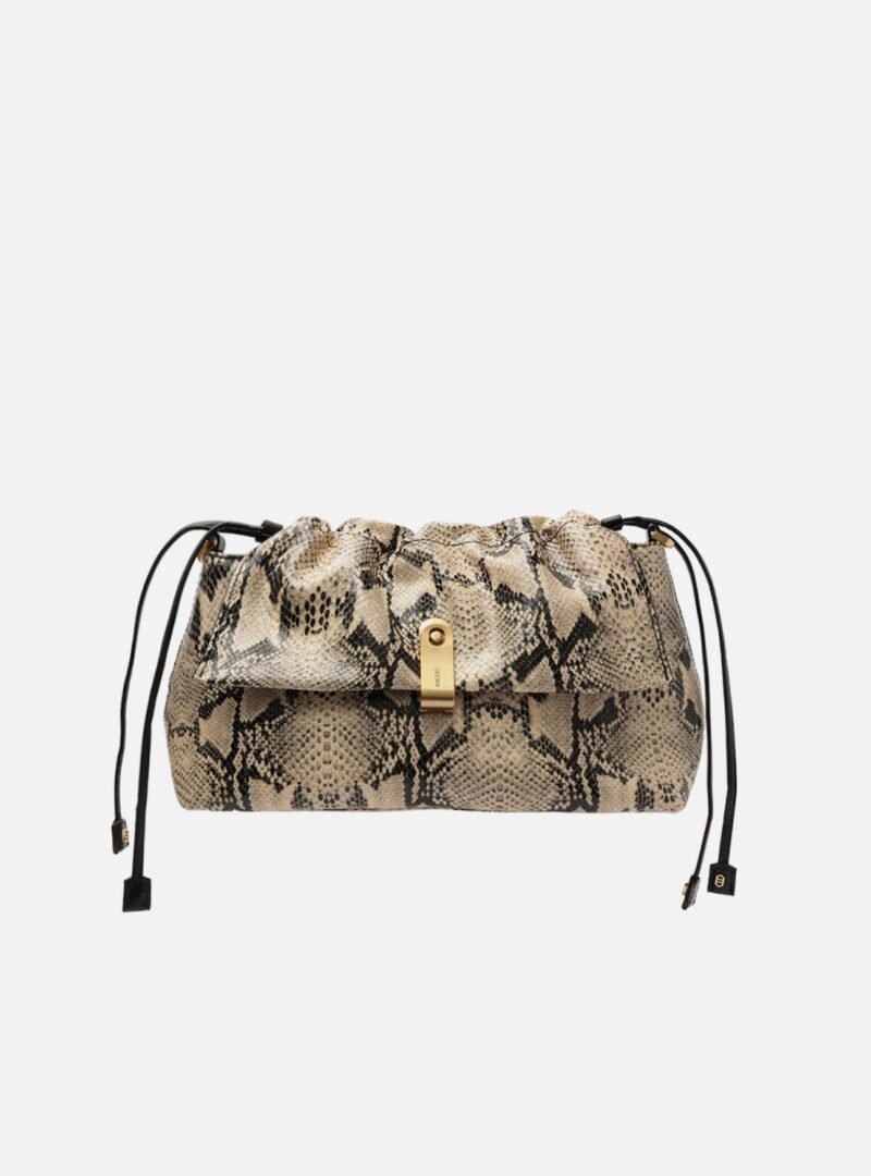 Nicole Medium Leather Pouch Bag