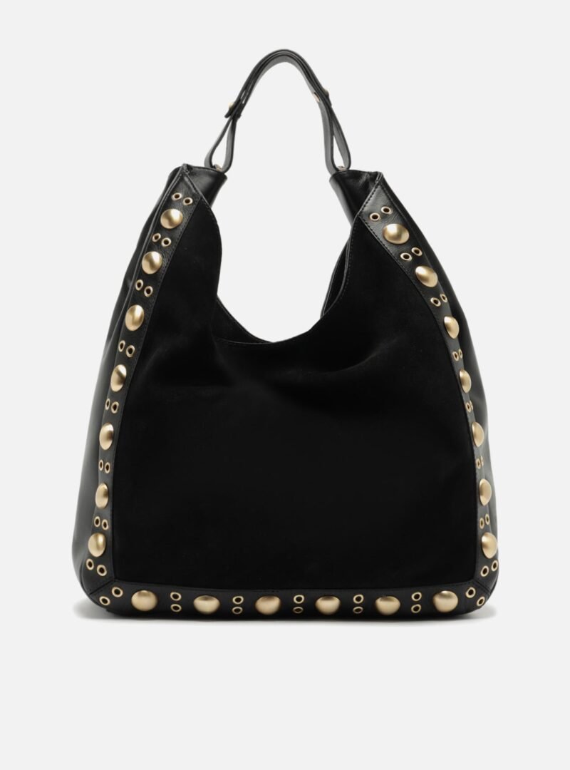 Owen Large Suede Hobo Bag