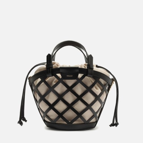 Petra Small Leather Bucket Bag