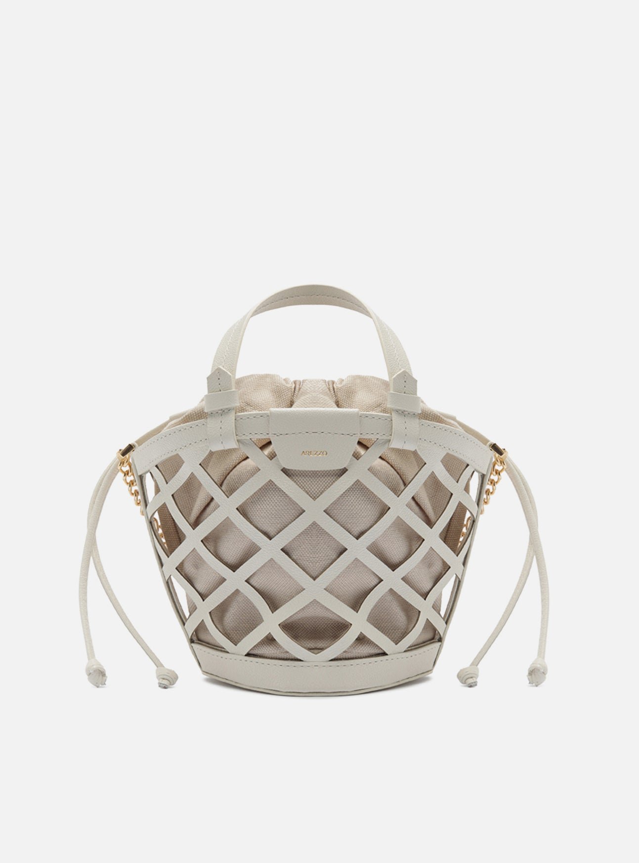 Petra Small Leather Bucket Bag