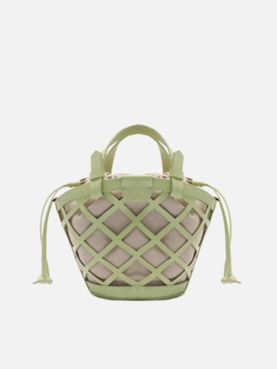 Petra Small Leather Bucket Bag