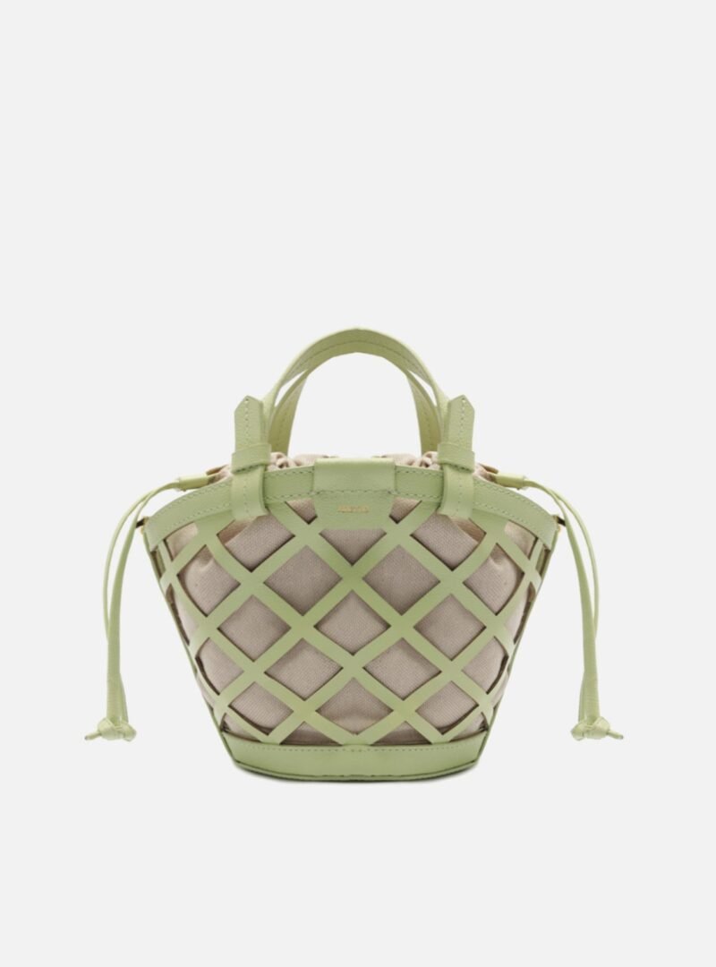 Petra Small Leather Bucket Bag
