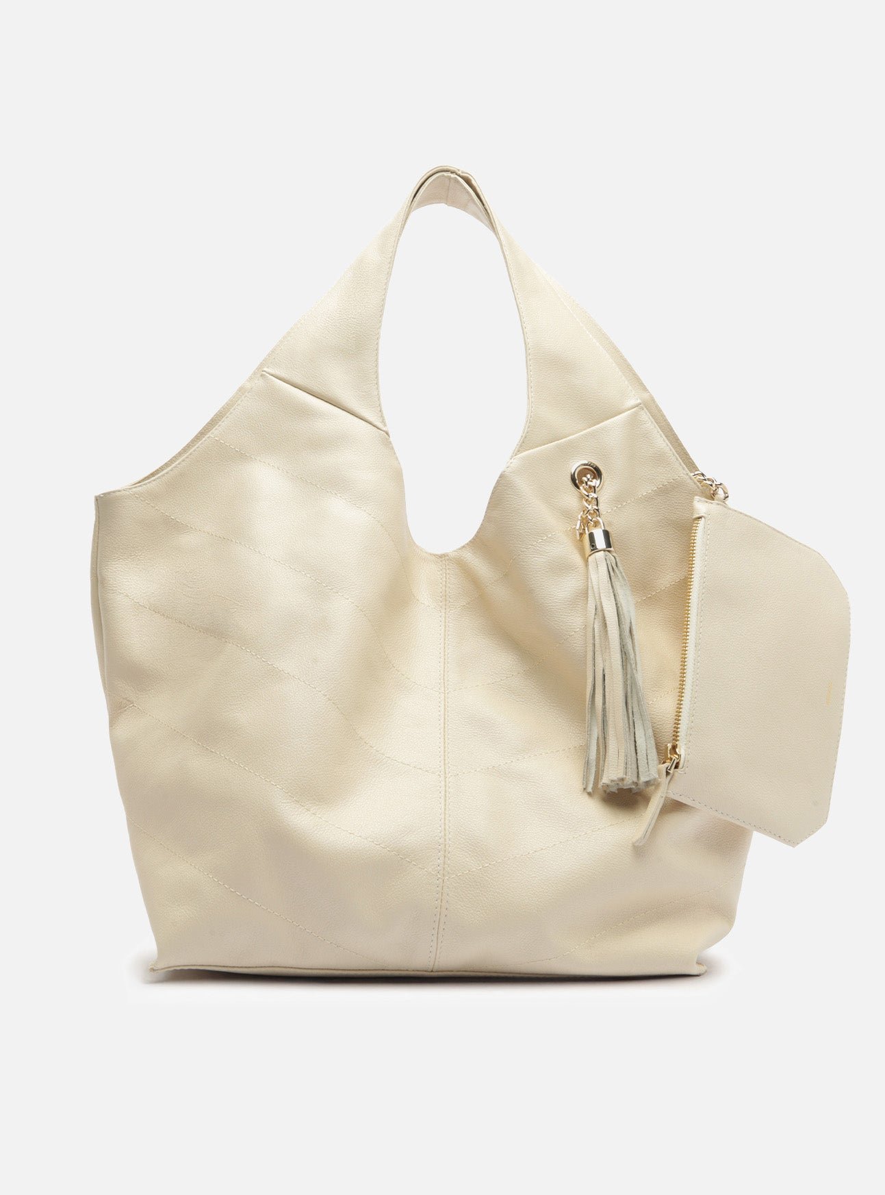 Sonya Large Leather Hobo Bag