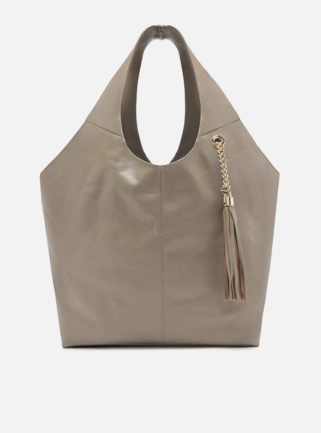 Sonya Large Leather Hobo Bag
