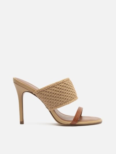 Sylvia High Stiletto Leather Sandal