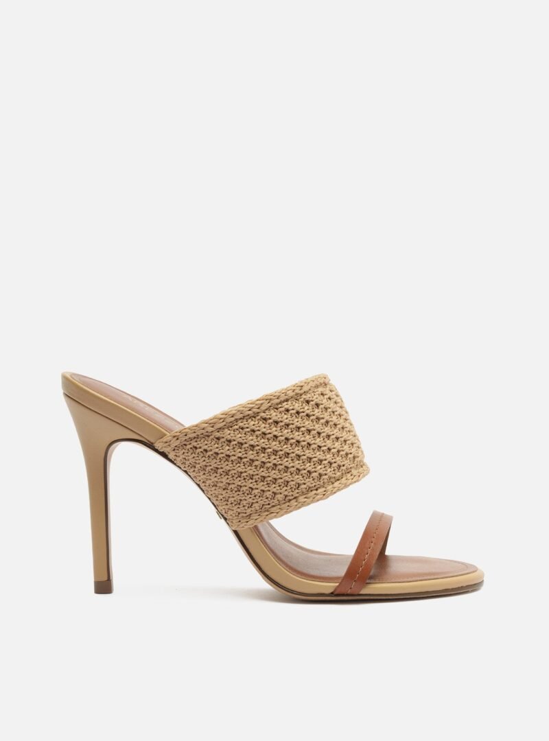 Sylvia High Stiletto Leather Sandal