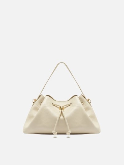 Vivianne Medium Leather Bucket Bag